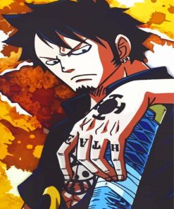 Cool Law From One Piece Paint By Numbers