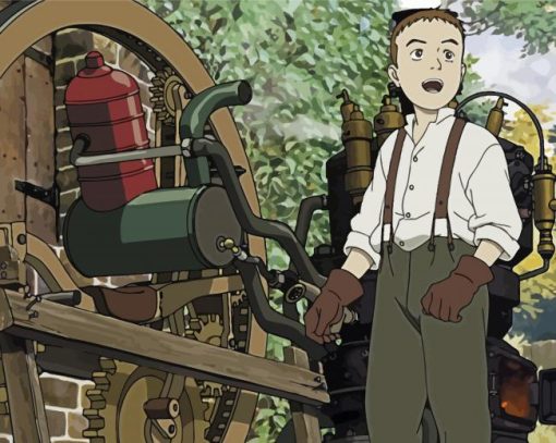 Cool Steamboy Paint By Numbers