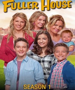 Fuller House Poster Paint By Numbers