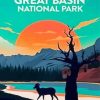 Great Basin National Park Sunset Poster Paint By Numbers