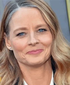 Jodie Foster Paint By Numbers