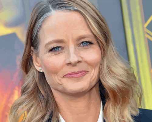 Jodie Foster Paint By Numbers