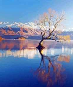 Lake Wanaka Paint By Numbers