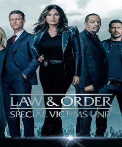 Law And Order Special Victims Unit Serie Cast Paint By Numbers