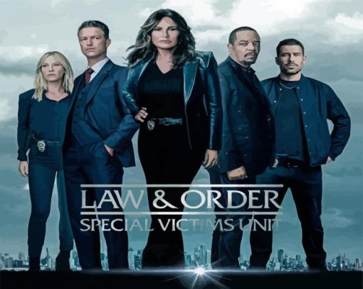 Law And Order Special Victims Unit Serie Cast Paint By Numbers