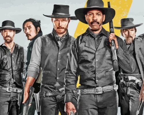 Magnificent Seven Paint By Numbers