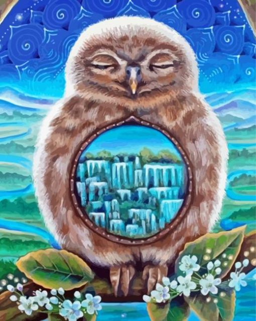 Majestic Owl Paint By Numbers