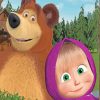 Masha And The Bear Paint By Numbers