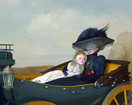 Mother And Daughter Ray Caesar Paint By Numbers