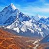 Mount Everest Landscape Paint By Numbers