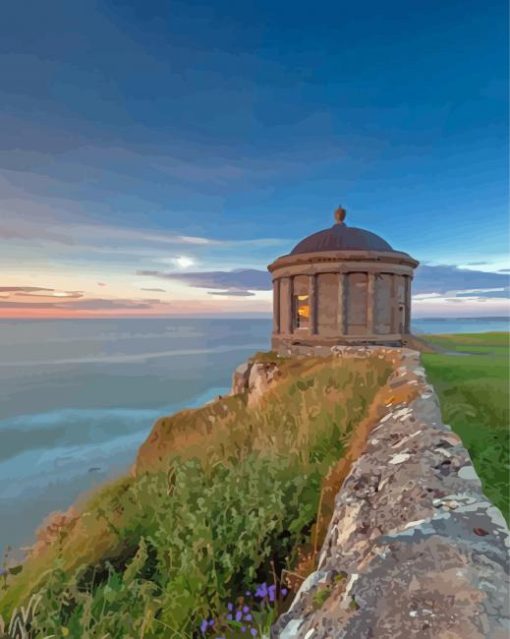 Mussenden Temple Paint By Numbers