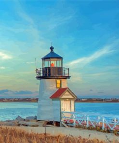 Nantucket Island Lighthouse Paint By Numbers