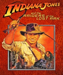 Raiders Of The Lost Ark Poster Paint By Numbers