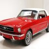 Red Ford Mustang 65 Paint By Numbers