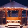 Romantic Gazebo In Snow Paint By Numbers