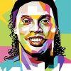 Ronaldinho Pop Art Paint By Numbers