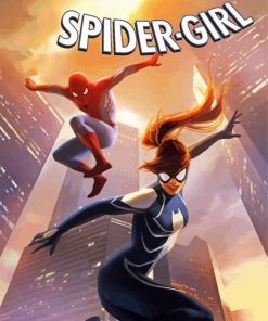 Spidergirl Hero Paint By Numbers