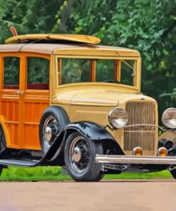 1932 Ford Classic Car Paint By Numbers