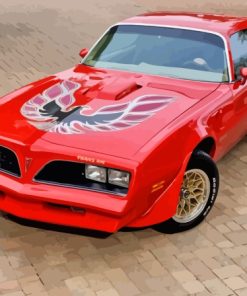 Aesthetic 1977 Firebird Paint By Numbers