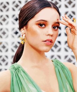 Aesthetic Jenna Ortega Paint By Numbers