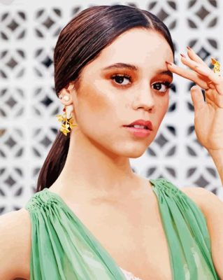 Aesthetic Jenna Ortega Paint By Numbers