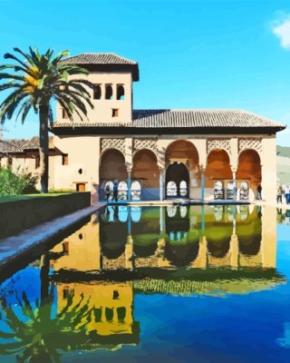 Alhambra Palace Paint By Numbers