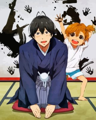 Barakamon Characters Paint By Numbers