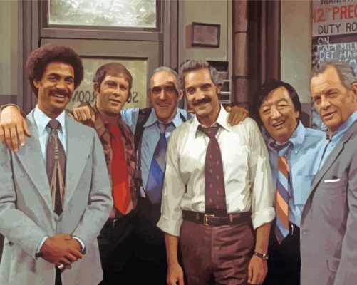 Barney Miller Paint By Numbers