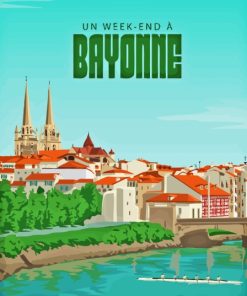 Bayonne France Paint By Numbers