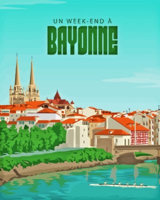 Bayonne France Paint By Numbers