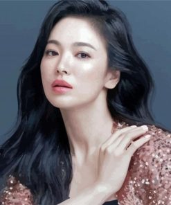 Beautiful Actress Song Hye Kyo Paint By Numbers