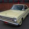 Beige Plymouth Belvedere Paint By Numbers