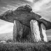 Black And White Dolmen Paint By Numbers