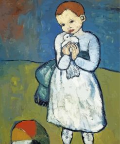 Boy And Bird Pablo Picasso Paint By Numbers