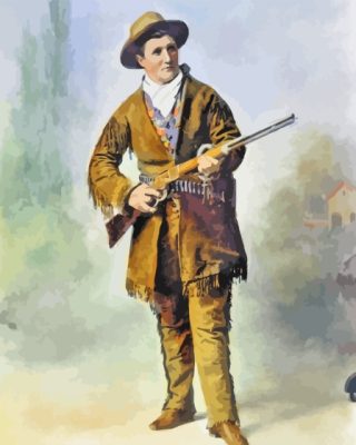 Calamity Jane American Scout Paint By Numbers