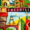 Cheshire Poster Paint By Numbers