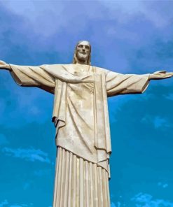 Christ The Redeemer Brazil Paint By Numbers