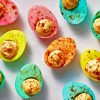 Colorful Deviled Eggs Paint By Numbers