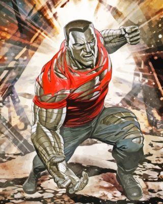 Colossus Marvel Paint By Numbers