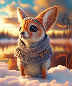 Fennec Fox Paint By Numbers