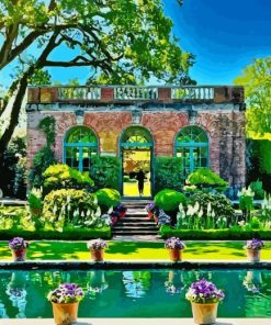 Filoli Gardens Paint By Numbers