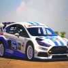 Ford RS Racing Car Paint By Numbers