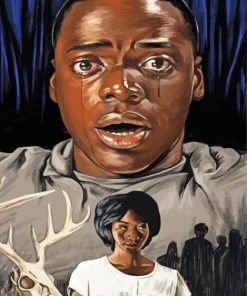 Get Out Characters Art Paint By Numbers