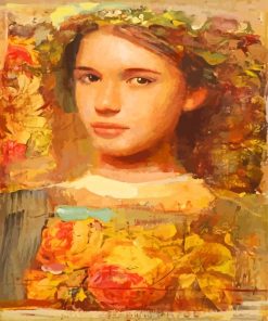 Girl By Mersad Berber Paint By Numbers