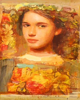 Girl By Mersad Berber Paint By Numbers