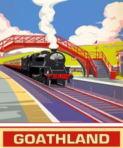 Goathland Poster Paint By Numbers