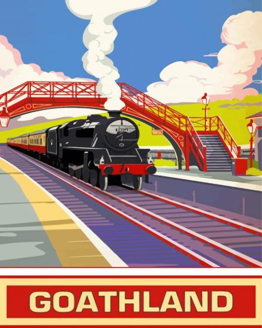 Goathland Poster Paint By Numbers