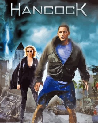 Hancock Film Serie Poster Paint By Numbers