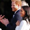 Harry And Meghan Markle Side Profile Paint By Numbers