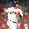 Houston Astros Michael Brantley Baseball Left Fielder Player Paint By Numbers